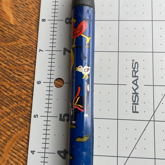 Antique Kirchhof tin toy whistle/noisemaker, nursery rhyme motif - Picture 8 of 11